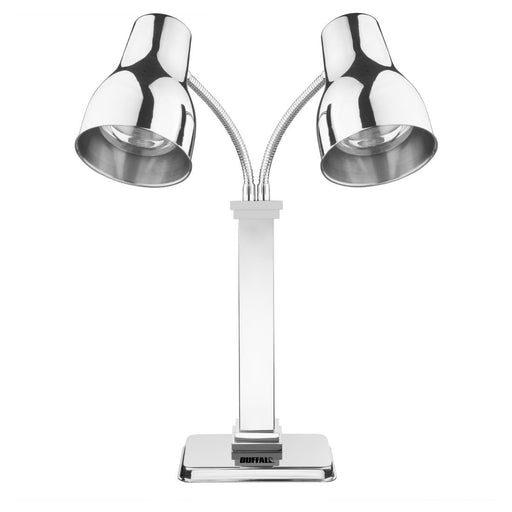Buffalo Double Heat Lamp Carving Station Stainless Steel 2x250W Buffalo