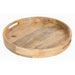400(Ø)x 50(H)mm. High Sided Design. Cut-Out Handles
