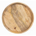 Olympia Mango Wood Round Deep Sided Tray 400mm Olympia