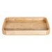Olympia Mango Wood Rectangular Deep Sided Tray 430x230mm Olympia