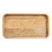 Olympia Mango Wood Rectangular Deep Sided Tray 430x230mm Olympia