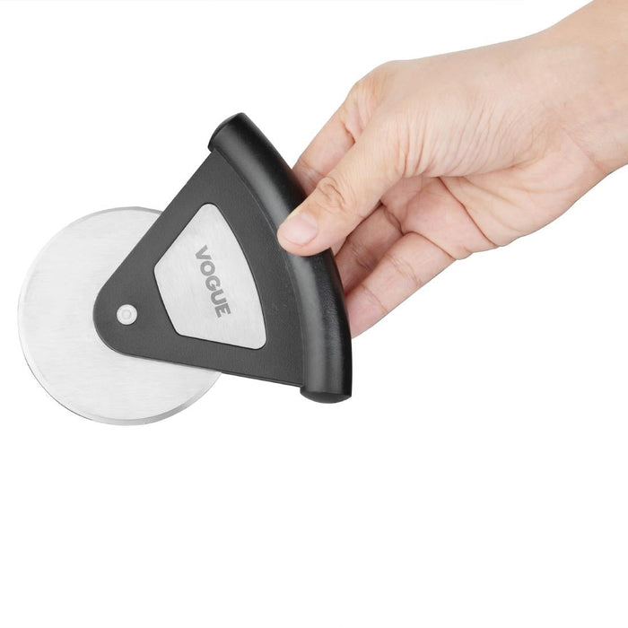 Vogue Stainless Steel Pizza Cutter Black Vogue
