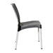 Bolero Elements Polypropylene Plain Side Chairs Black (4 Pack) Bolero