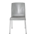 Bolero Elements Polypropylene Plain Side Chairs Grey (4 Pack) Bolero