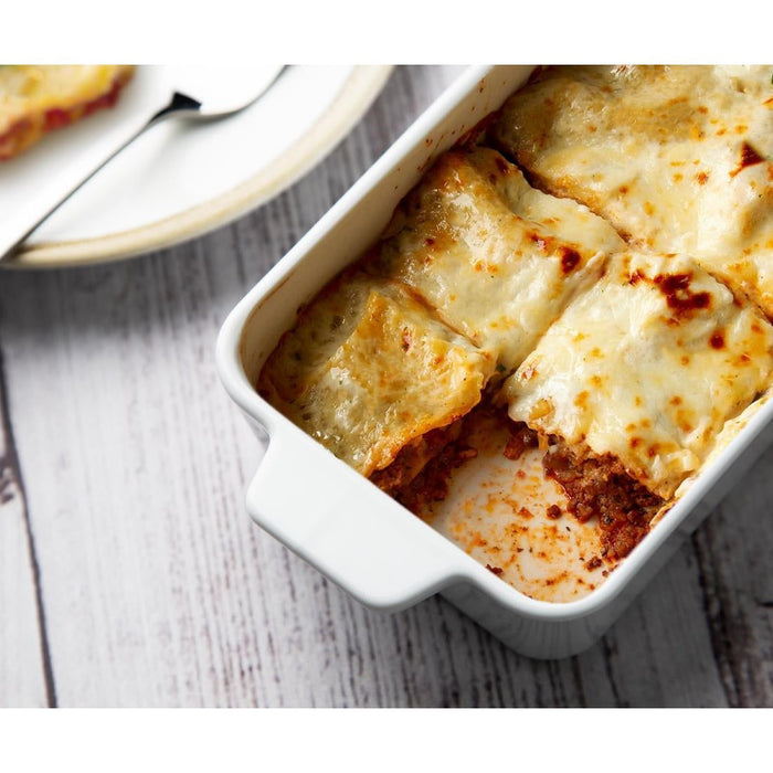 Olympia Whiteware Lasagne Dishes 200x110mm (4 Pack) Olympia