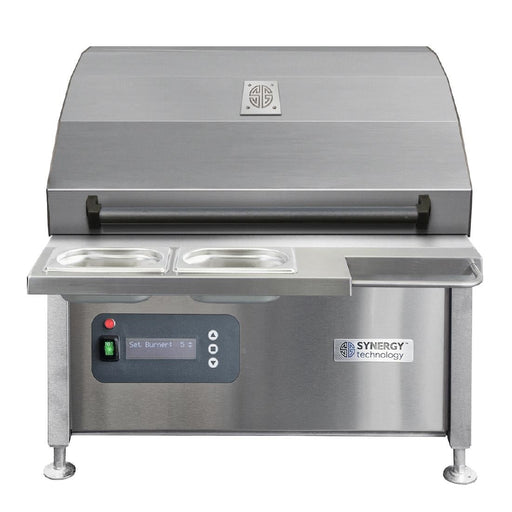 Synergy CharGo STCGO600 Chargrill Oven with Lid, Slow Cook Shelf & Garnish Rail Nat Gas Synergy Grill