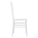 Bolero Chiavari Polypropylene Chairs White (4 Pack) Bolero
