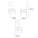 Bolero Chiavari Polypropylene Chairs White (4 Pack) Bolero