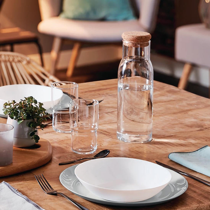 Luminarc Funambule Carafe with Cork Lid 1Ltr (6 Pack) Luminarc