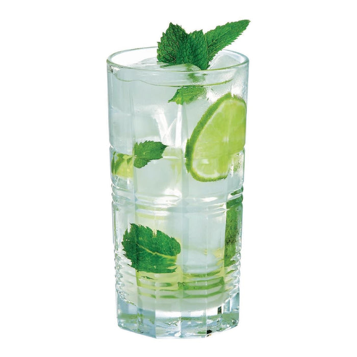 Arcoroc Brixton Hi Ball Tumblers 300ml (24 Pack) Arcoroc