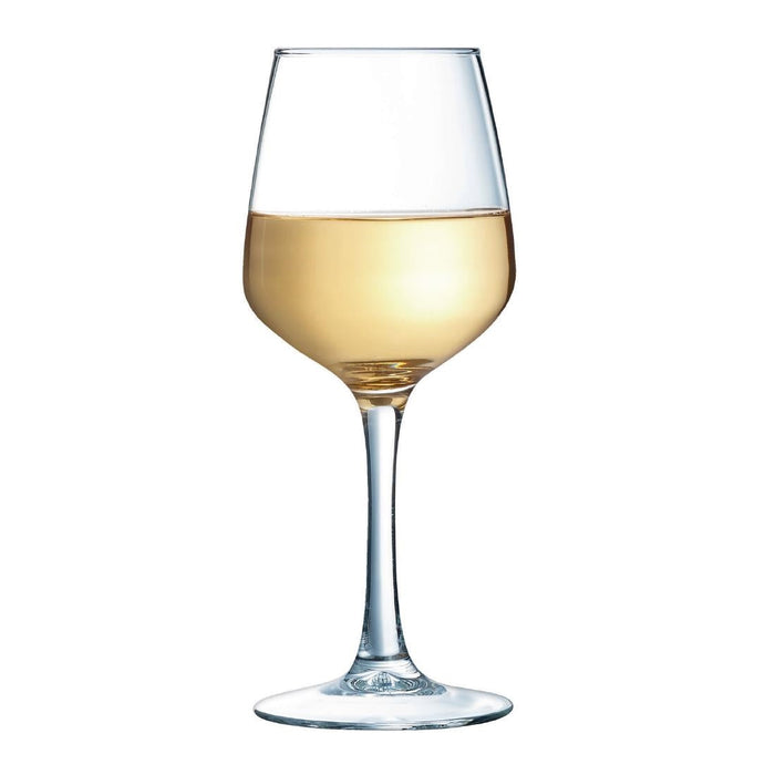 Arcoroc Lineal Wine Glasses 310ml (24 Pack) Arcoroc