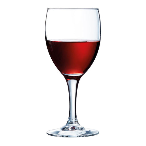 Arcoroc Elegance Wine Glasses 245ml LUKCA-NI at 175ml (12 Pack) Arcoroc
