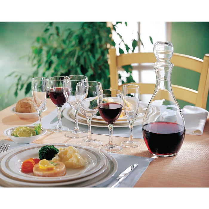 Arcoroc Elegance Wine Glasses 310ml LUKCA-NI at 250ml (12 Pack) Arcoroc