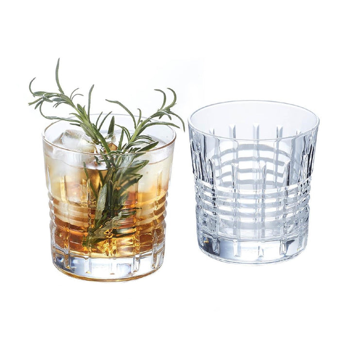 Arcoroc Old Square Old Fashioned Glasses 320ml (12 Pack) Arcoroc