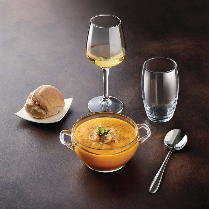 Arcoroc Lineal Wine Glasses 250ml (24 Pack) Arcoroc
