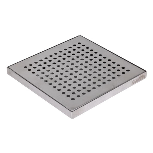 Olympia Stainless Steel Drip Tray 150x150mm Olympia
