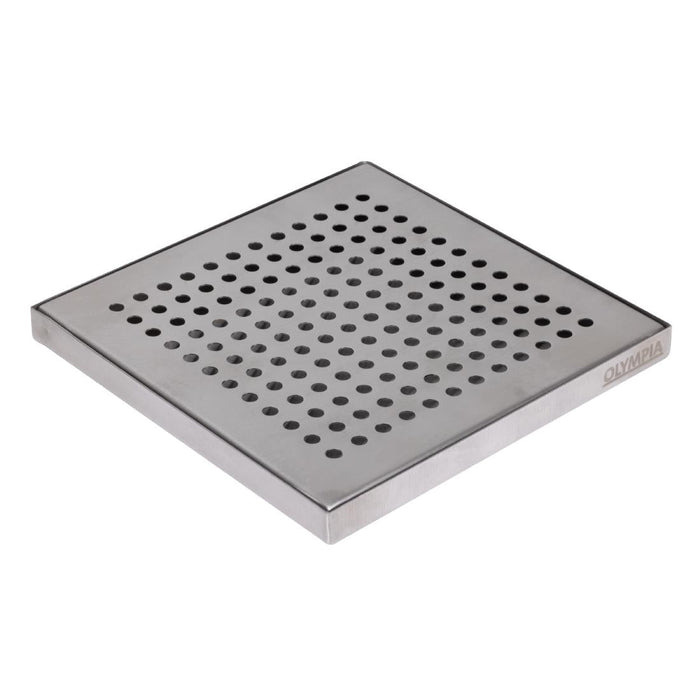 Olympia Stainless Steel Drip Tray 150x150mm Olympia