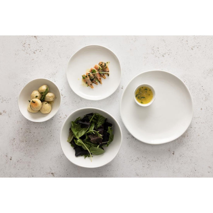 Olympia Chia Dipping Dishes White 80mm (12 Pack) Olympia