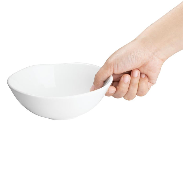 Olympia Chia Small Bowls White 155mm (6 Pack) Olympia