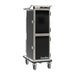 Dual compartment (independent heated & chilled compartments) food holding & transportation trolley