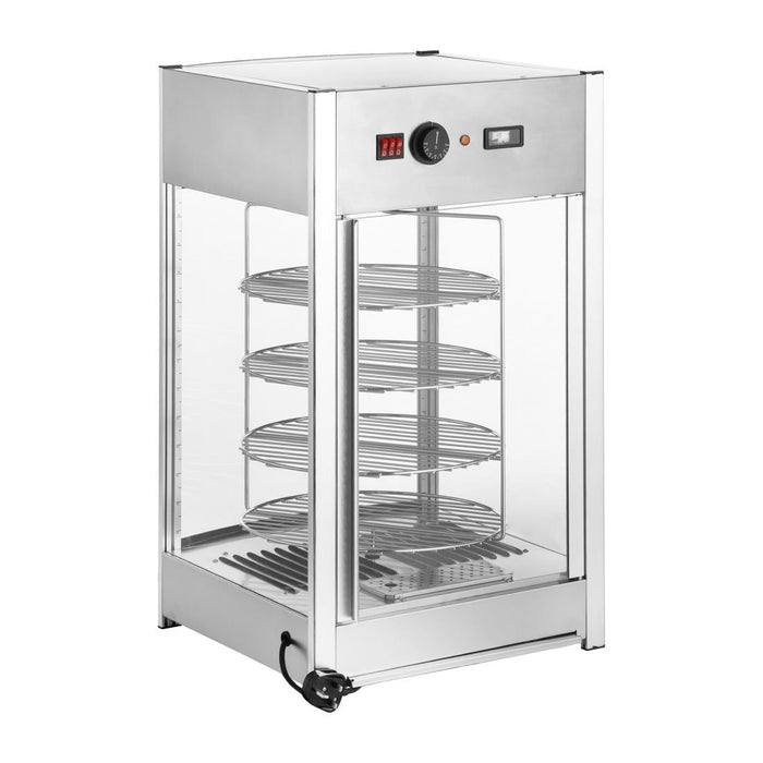 Buffalo 4 Tier Heated Pizza Display Merchandiser Buffalo