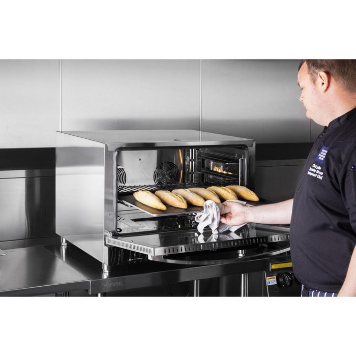 Buffalo Bakery Convection Oven with Steam 100Ltr Three Phase Buffalo