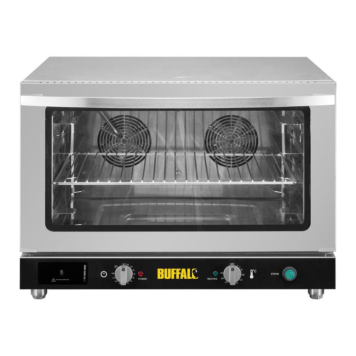 Buffalo Bakery Convection Oven with Steam 100Ltr Three Phase Buffalo