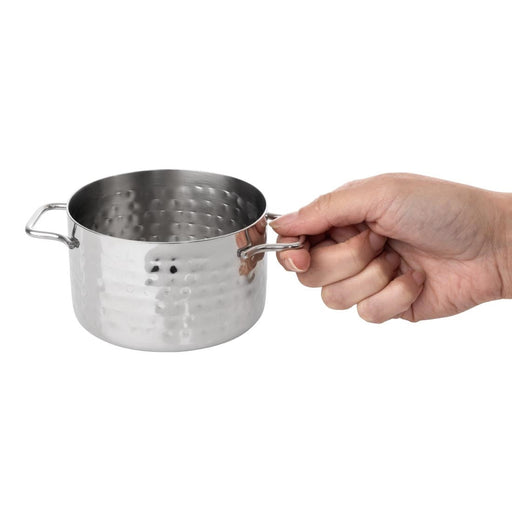 Olympia Table Presentation Mini Casserole Dish Hammered 460ml Olympia