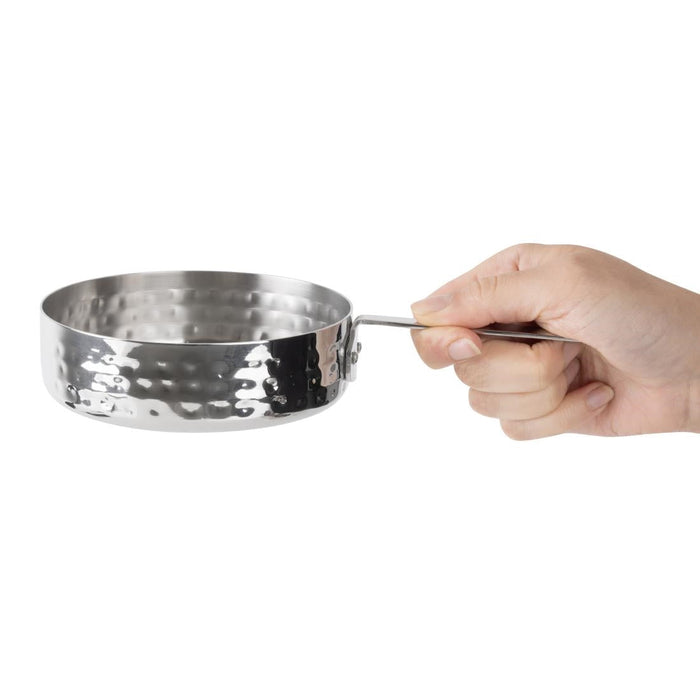 Olympia Table Presentation Mini Saucepan Hammered 125mm Olympia