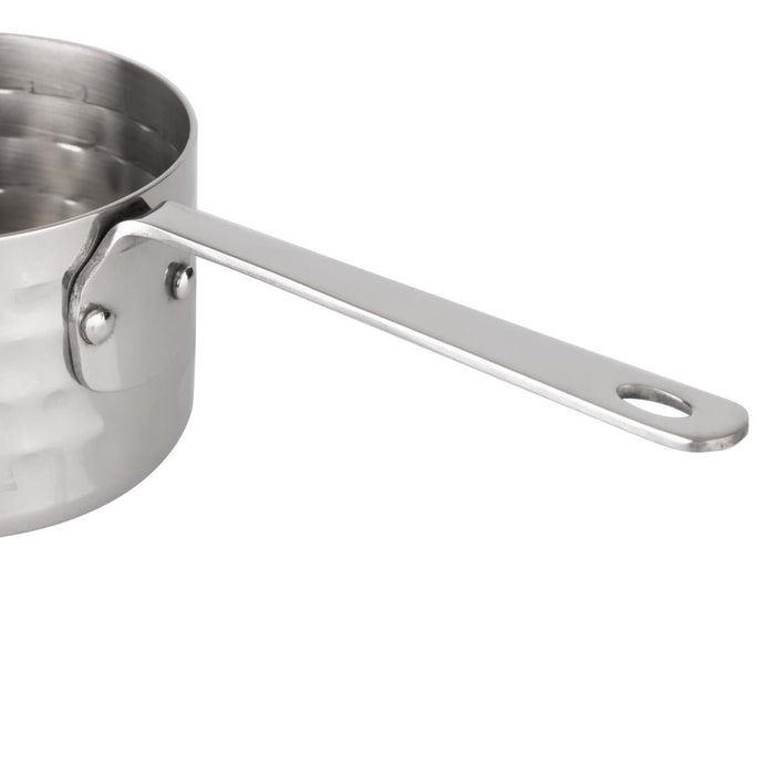 Olympia Table Presentation Mini Saucepan Hammered 70mm Olympia