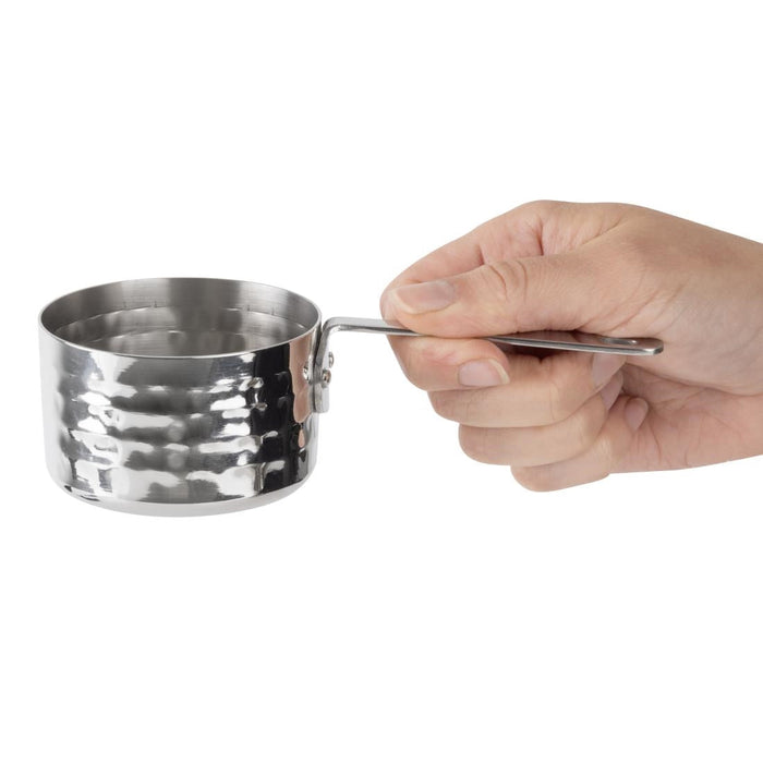Olympia Table Presentation Mini Saucepan Hammered 70mm Olympia