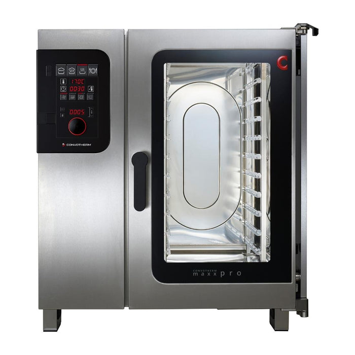 6kW single phase. Capacity: 10+1 x 1/1 GN. Gas boiler