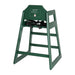 Bolero Wooden Highchair Forest Green Bolero