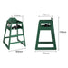 Bolero Wooden Highchair Forest Green Bolero