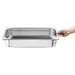 Nisbets Essentials Stainless Steel Gastronorm Tray 1/1 100mm (Pack 3) Nisbets Essentials