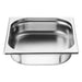 Nisbets Essentials Stainless Steel 1/2 Gastronorm Tray 65mm (Pack 3) Nisbets Essentials