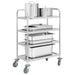 Vogue 4 Tier Clearing Trolley Vogue