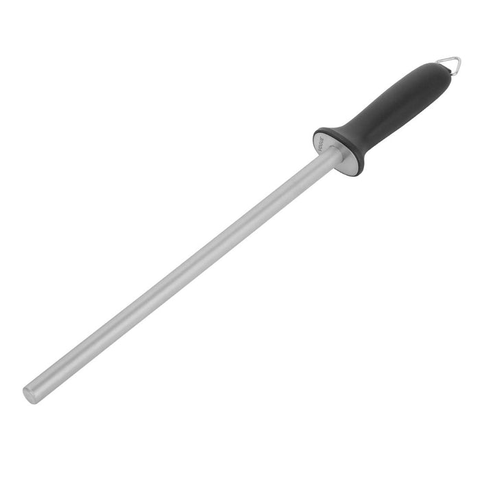 Steel length: 12". Material: Diamond steel