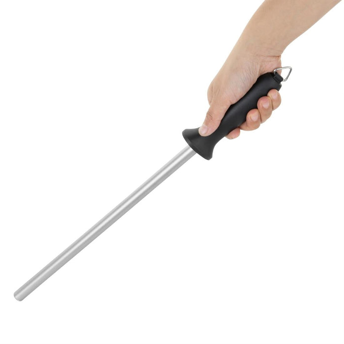 Vogue Heavy Duty Diamond Knife Sharpening Steel 30.5cm Vogue