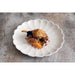 Olympia Bloom Scalloped Plates White 226mm (6 Pack) Olympia
