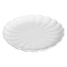 Olympia Bloom Scalloped Plates White 226mm (6 Pack) Olympia