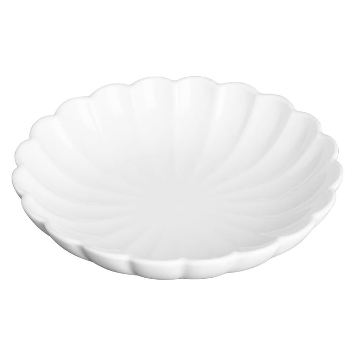 Olympia Bloom Scalloped Bowls White 230mm (6 Pack) Olympia
