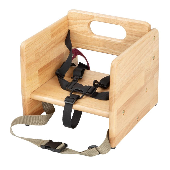 Bolero Booster Seat Natural Wood Bolero
