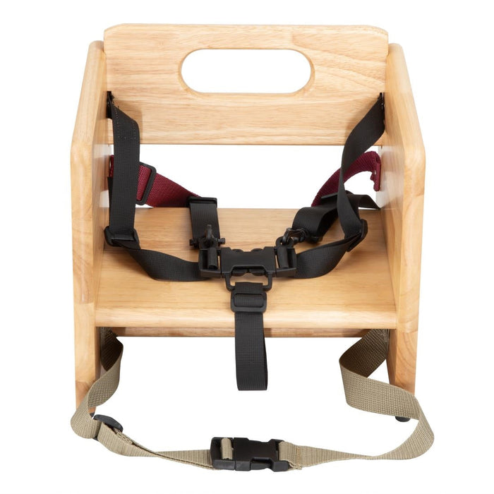 Bolero Booster Seat Natural Wood Bolero