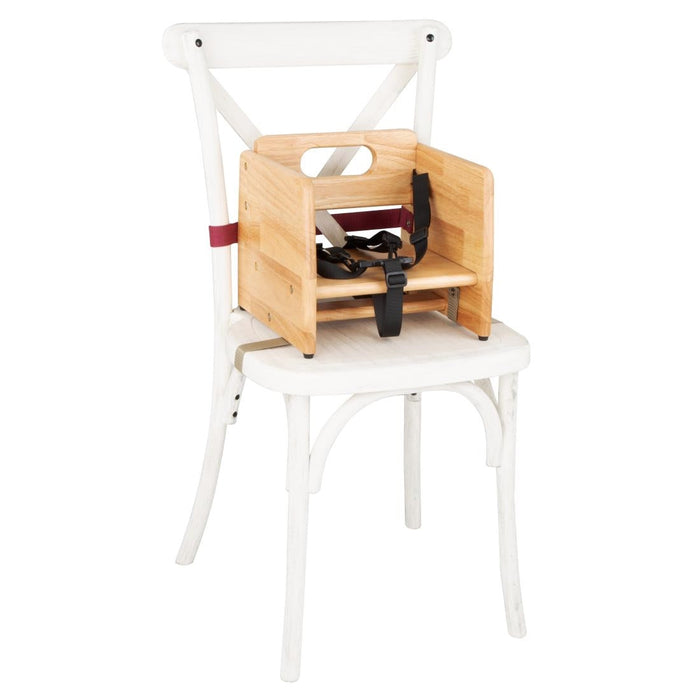 Bolero Booster Seat Natural Wood Bolero