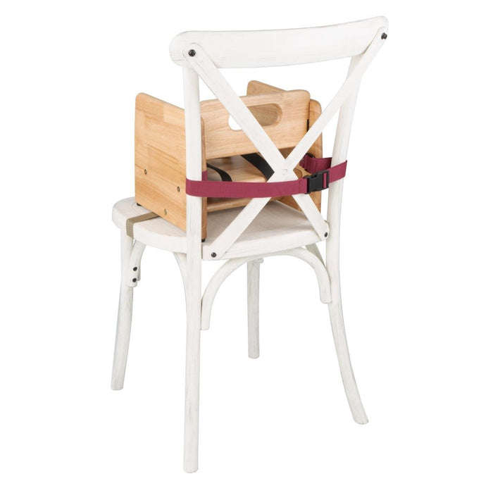 Bolero Booster Seat Natural Wood Bolero