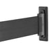 Bolero Wall Mounted Barrier Strap Black 3m Bolero