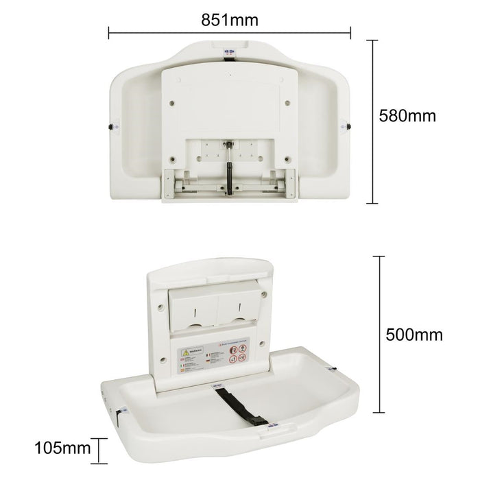 Bolero Horizontal Changing Station Bolero