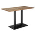 Bolero Indoor Dining Table Light Wood 1200mm Bolero