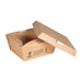 Notpla Clip & Close Food Boxes 800ml - Kraft (260 Pack) Notpla